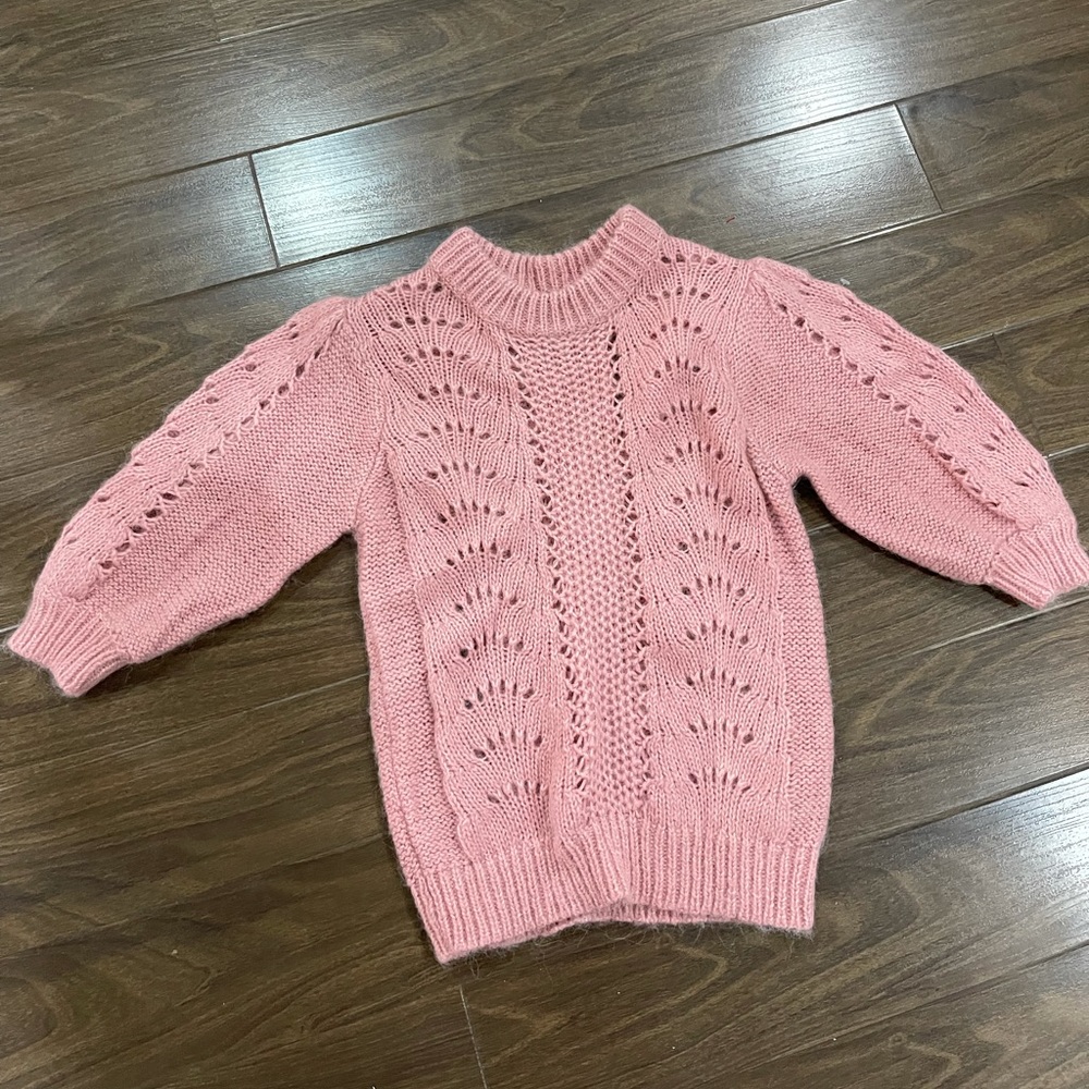N. A. K . D pink knitted sweater